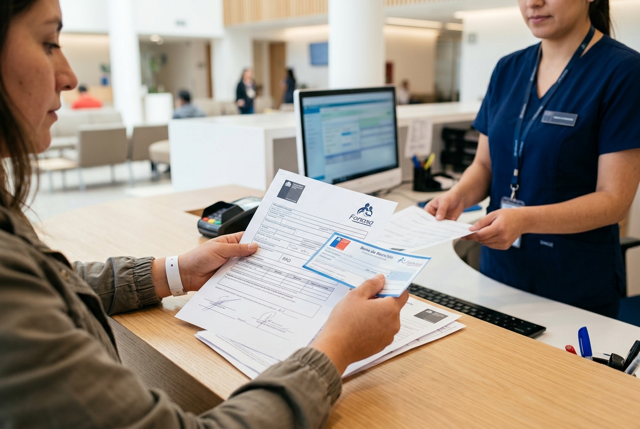 Trámite bono PAD FONASA para cirugía bariátrica valor 2025